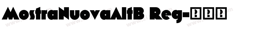 MostraNuovaAltB Reg字体转换